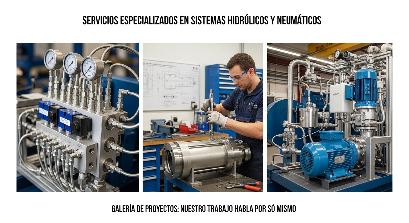 Galería de proyectos de sistemas hidráulicos